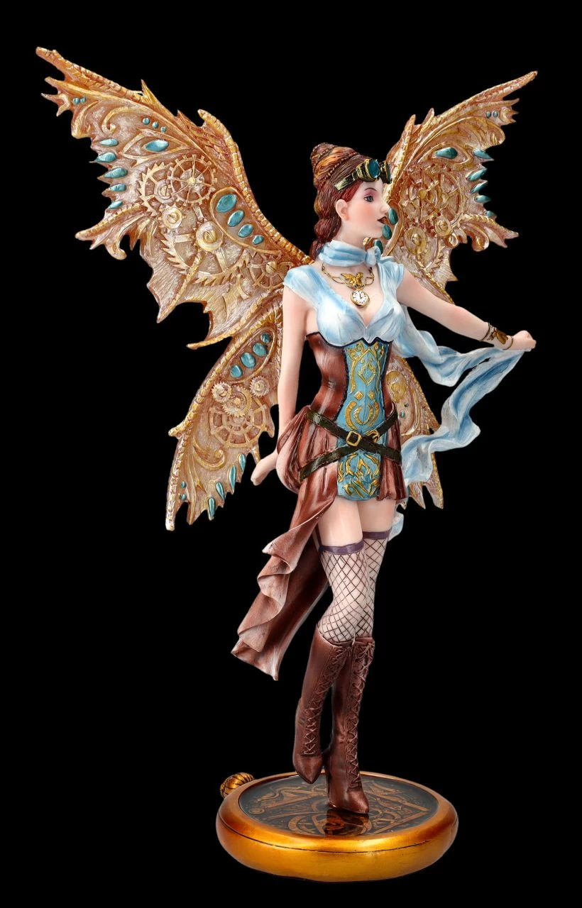 Elfen Figur - Steampunk Fairy Landora 2 Elfen Figur - Steampunk Fairy Landora – Bild 2