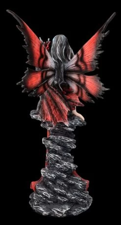 Elfen Figur - Alandriel Mit Rotem Kleid Mit Drache -Modell Und Figurengeschäft FS26174 Elfen Figur Alandriel mit rotem Kleid mit Drachen 6 1280x1280