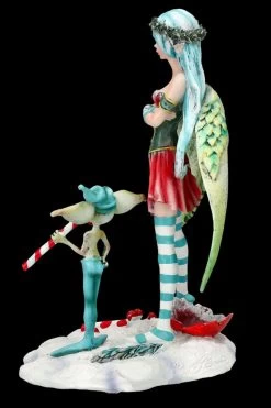 Elfen Figur Mit Weihnachts-Kobold - The Naughty List -Modell Und Figurengeschäft FS26175 Elfen Figur mit weihnachtskobold The Naughty List 5 1280x1280