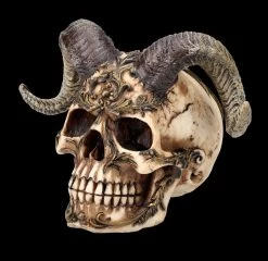 Totenkopf Figur Mit Hörnern - Diablo Skull -Modell Und Figurengeschäft FS26190 Totenkopf Figur mit H rnern Diablo Skull 2 1280x1280