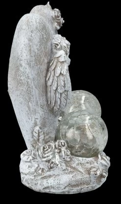 Grabengel Herz Set Mit Solar-Licht -Modell Und Figurengeschäft FS26246 GrabfigurHerz Set mit Solar Licht 8 1280x1280