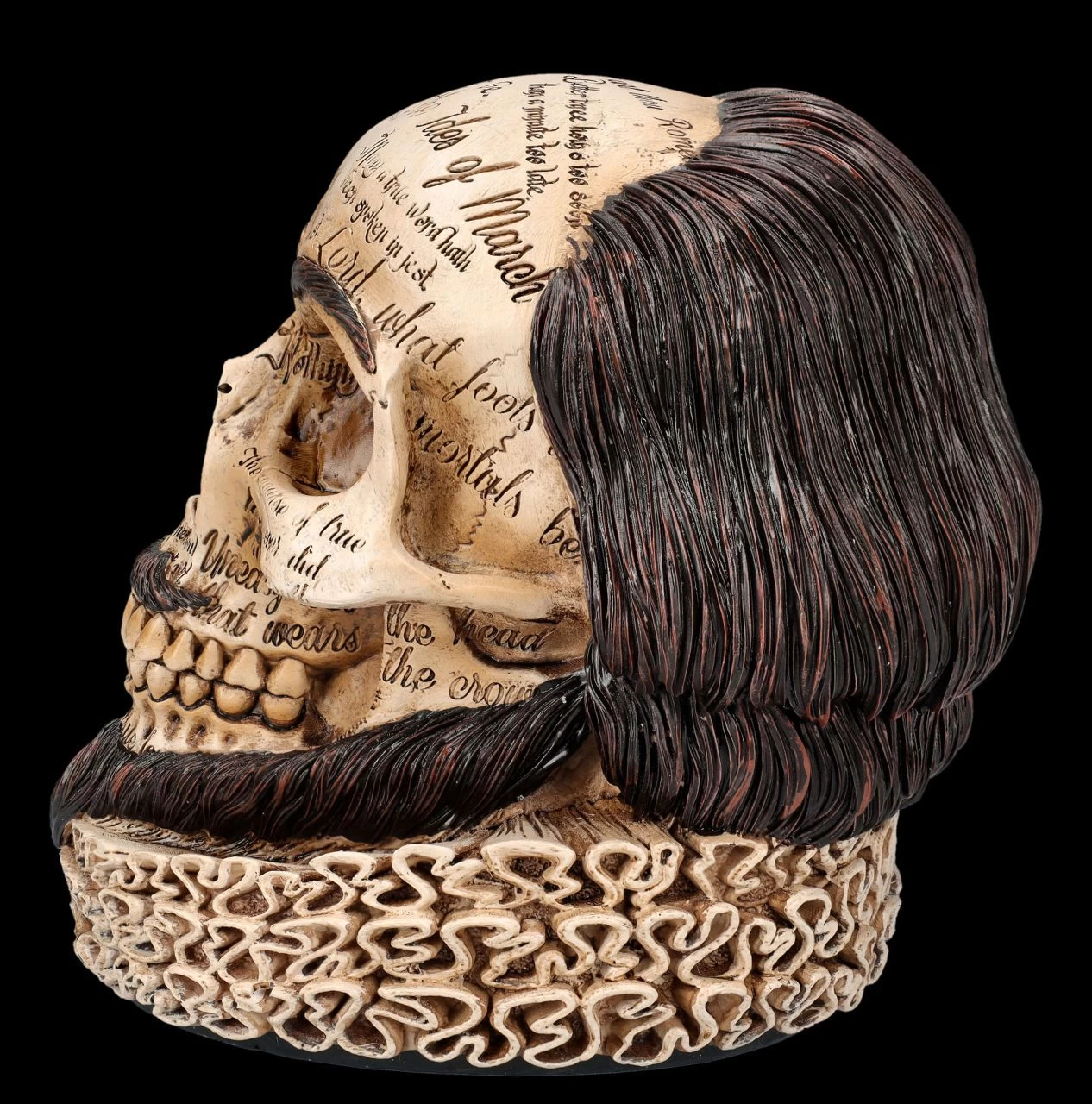 NEMESIS NOW Totenkopf Figur - Shakespear's Legacy 4 NEMESIS NOW Totenkopf Figur - Shakespear's Legacy – Bild 4