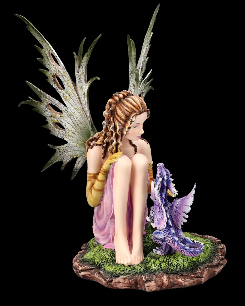 Elfenfigur Finar Mit Kleinem Drachen 6 Elfenfigur Finar Mit Kleinem Drachen – Bild 6