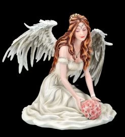 Engelfigur - Schutzengel Calien Mit Rosen