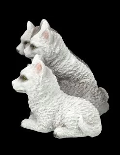 Wolf Figur - Fünf Niedliche Polarwolf-Welpen 9 Wolf Figur - Fünf Niedliche Polarwolf-Welpen -Modell Und Figurengeschäft FS26448 Wolf Figur F nf niedliche Polarwolf Welpen 4 1280x1280
