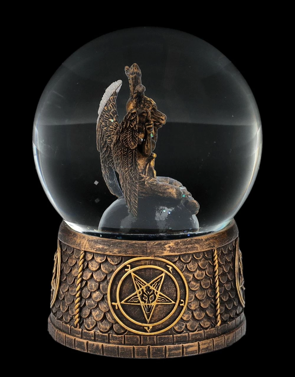 Schneekugel Mit Baphomet 7 Schneekugel Mit Baphomet – Bild 7
