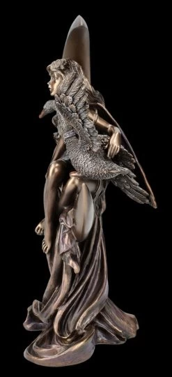 Elfen Figur Mit Schwan Auf Mond -Modell Und Figurengeschäft FS26508 Elfen Figur mit Schwan auf mond 4 1280x1280