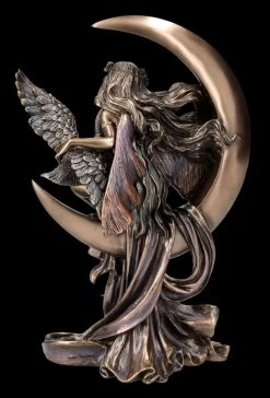 Elfen Figur Mit Schwan Auf Mond -Modell Und Figurengeschäft FS26508 Elfen Figur mit Schwan auf mond 6 1280x1280