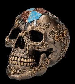 Totenkopf Figur - Ritter-Wappen 12 Totenkopf Figur - Ritter-Wappen -Modell Und Figurengeschäft FS26519 Totenkopf Figur mittelalterlich mit Wappen 2 1280x1280