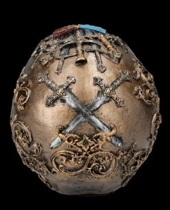 Totenkopf Figur - Ritter-Wappen 13 Totenkopf Figur - Ritter-Wappen -Modell Und Figurengeschäft FS26519 Totenkopf Figur mittelalterlich mit Wappen 6 1280x1280