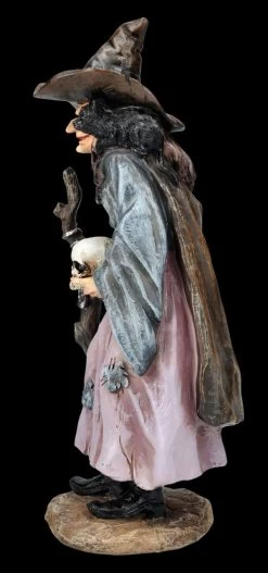 Hexen Figur Mit Katze Und Schädel -Modell Und Figurengeschäft FS26548 Hexennfigur mit Katze und Sch del 4 1280x1280
