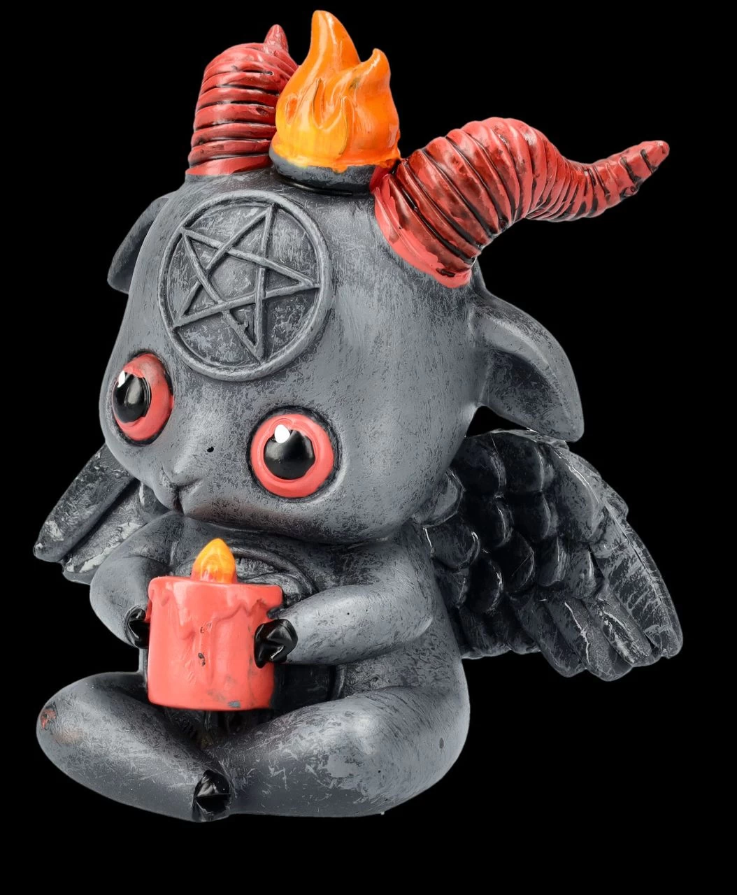 Baphomet Figur - Baphy Beim Ritual 6 Baphomet Figur - Baphy Beim Ritual – Bild 6