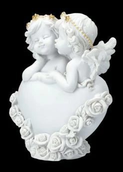 Engel Figur - Putten Mit Herz "Bussi" -Modell Und Figurengeschäft FS26632 Engel Figur Putten mit Herz Bussi 2 1280x1280