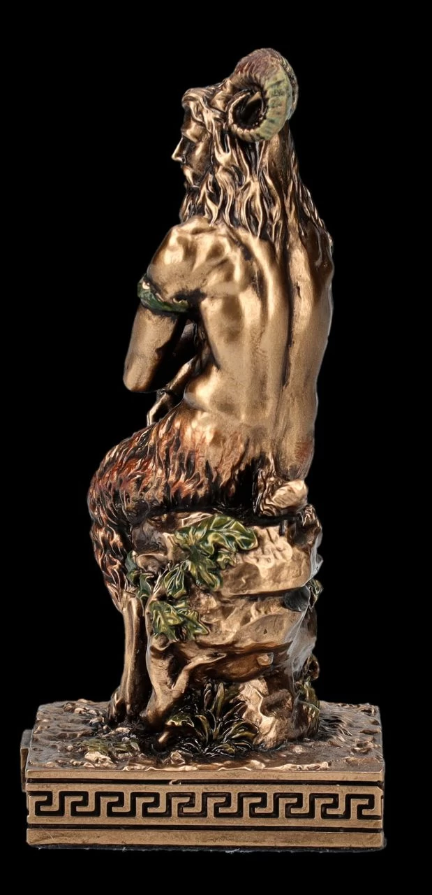 Pan Figur Klein - Gott Mit Panflöte 3 Pan Figur Klein - Gott Mit Panflöte – Bild 3