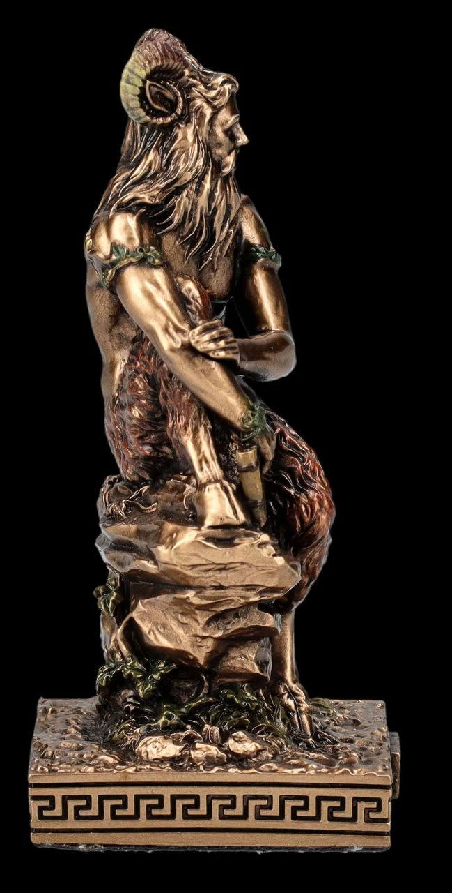 Pan Figur Klein - Gott Mit Panflöte 5 Pan Figur Klein - Gott Mit Panflöte – Bild 5
