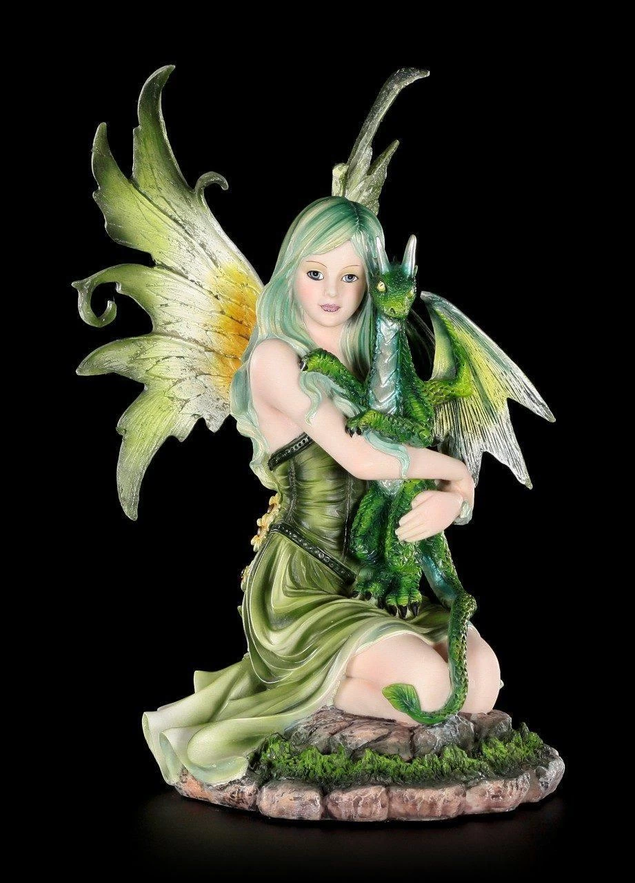 Elfen Figur - Fanaion Mit Drachenjungem Im Frühling 10 Elfen Figur - Fanaion Mit Drachenjungem Im Frühling – Bild 10