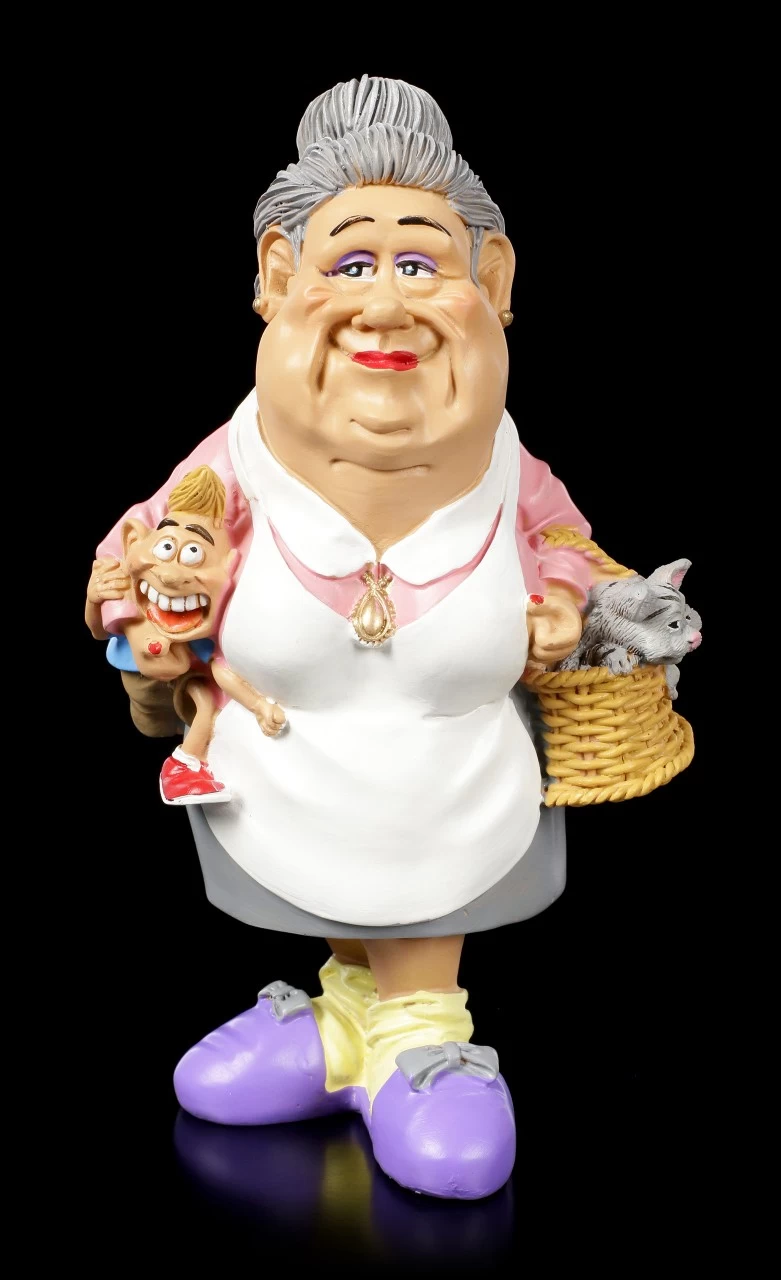 Funny Family Figur - Oma Mit Lausebengel 2 Funny Family Figur - Oma Mit Lausebengel – Bild 2