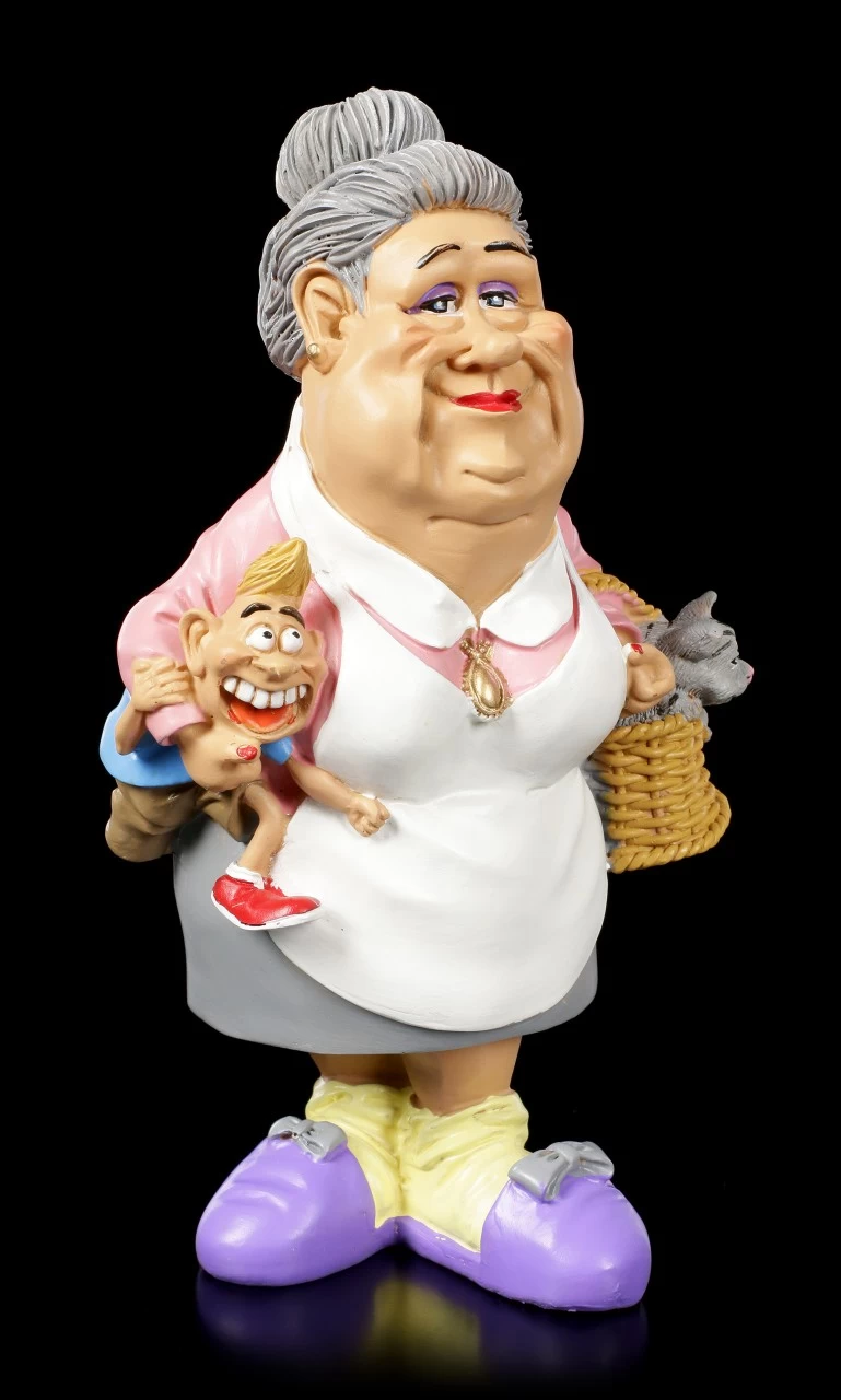 Funny Family Figur - Oma Mit Lausebengel 1 Funny Family Figur - Oma Mit Lausebengel
