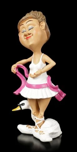 Funny Job Figur - Ballett Tänzerin Mit Schwan -Modell Und Figurengeschäft Funny Job Figur Ballett Taenzerin Mit Schwan 2 1280x1280