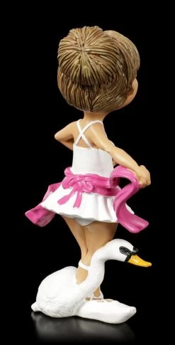 Funny Job Figur - Ballett Tänzerin Mit Schwan -Modell Und Figurengeschäft Funny Job Figur Ballett Taenzerin Mit Schwan 4 1280x1280