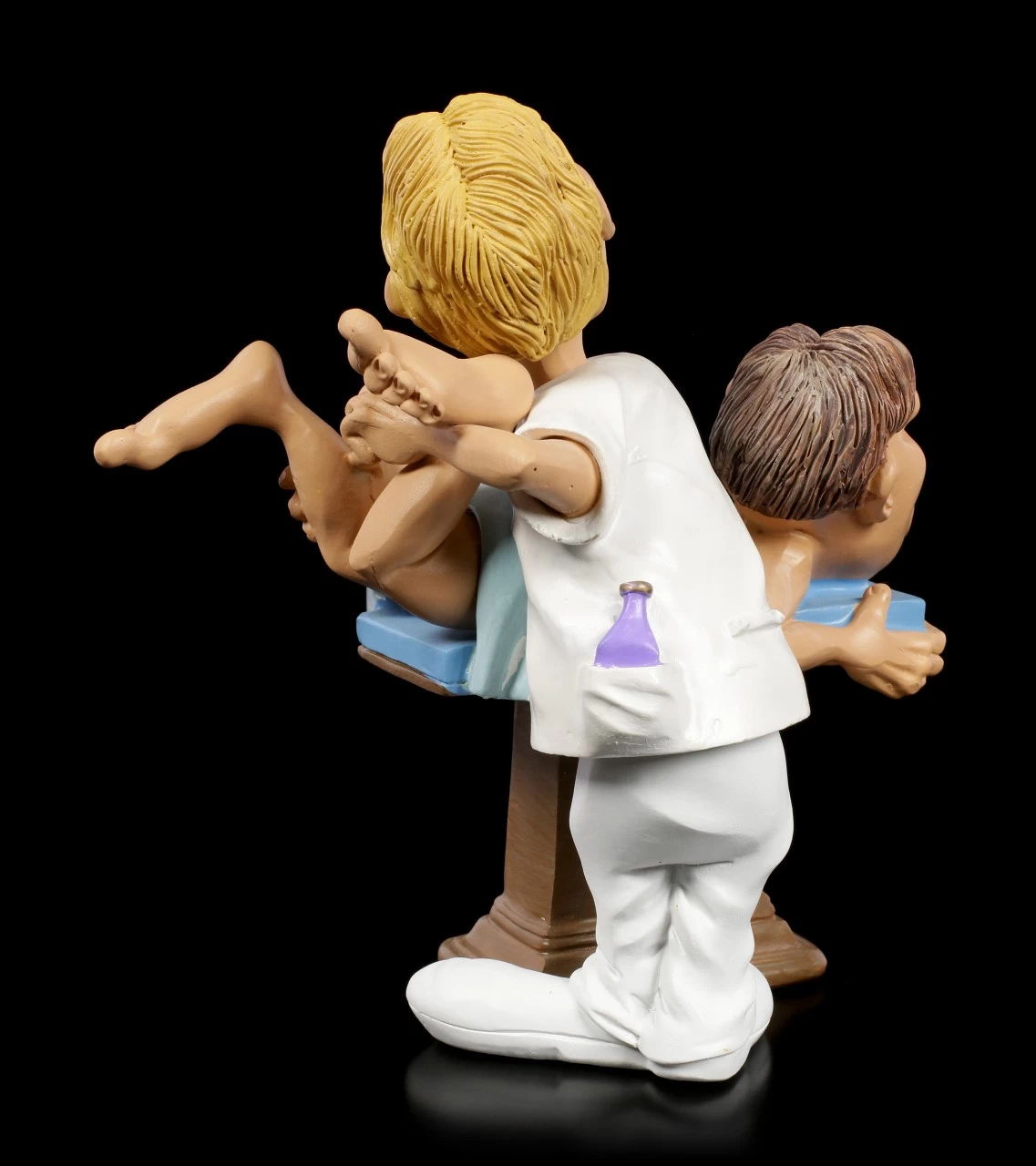 Funny Job Figur - Chiropraktiker Renkt Patienten Ein 4 Funny Job Figur - Chiropraktiker Renkt Patienten Ein – Bild 4