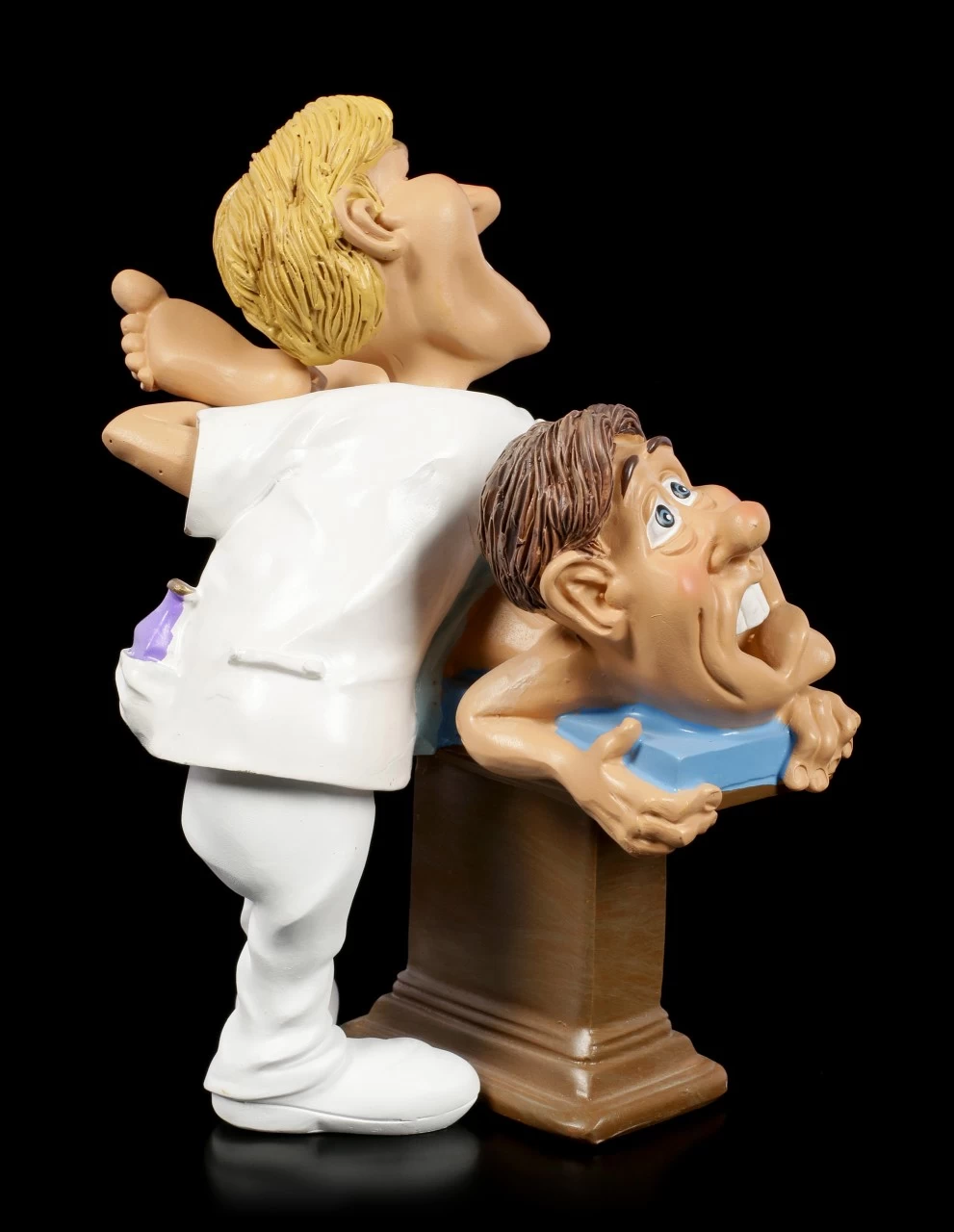 Funny Job Figur - Chiropraktiker Renkt Patienten Ein 5 Funny Job Figur - Chiropraktiker Renkt Patienten Ein – Bild 5