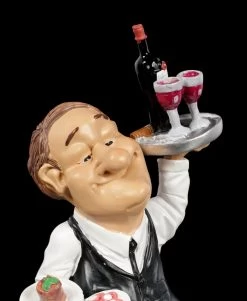 Funny Job Figur - Kellner Mit Schlemmereien -Modell Und Figurengeschäft Funny Job Figur Kellner Mit Schlemmereien 5 1280x1280