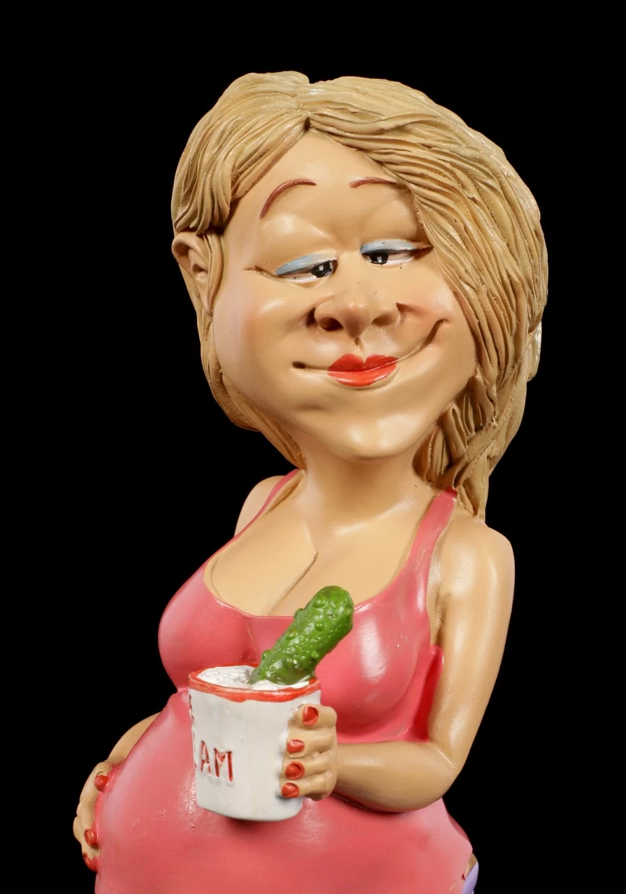 Funny Life Figur - Schwangere Mit Eis Und Gurke 7 Funny Life Figur - Schwangere Mit Eis Und Gurke – Bild 7