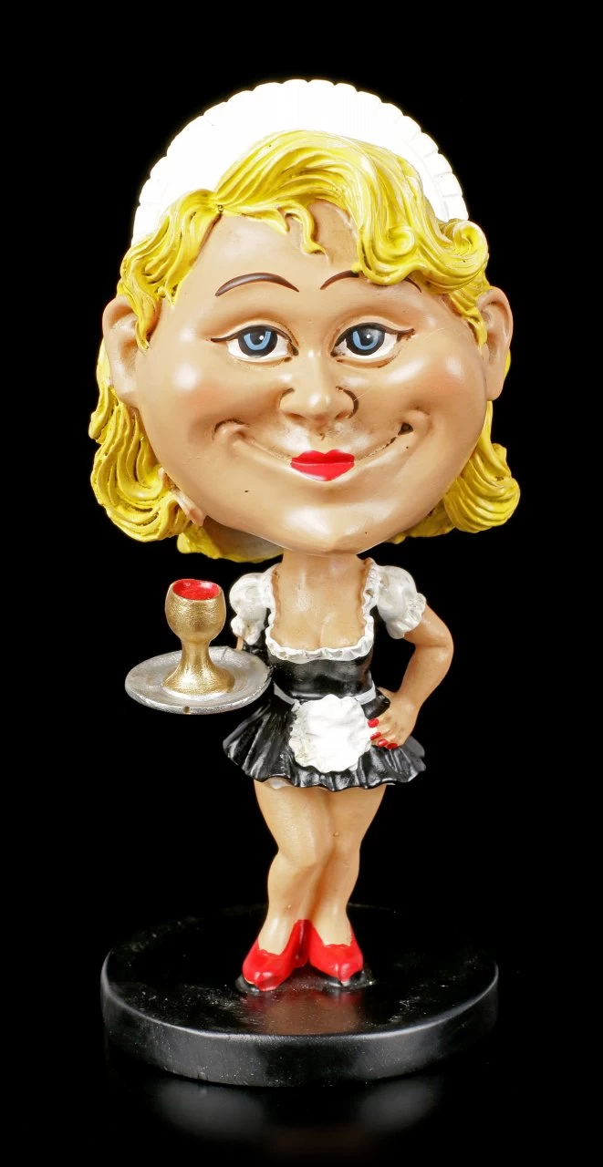 Funny Job Figur - Wackelkopf Zimmermädchen 2 Funny Job Figur - Wackelkopf Zimmermädchen – Bild 2