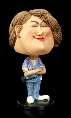 Funny Job Figur - Wackelkopf Krankenschwester