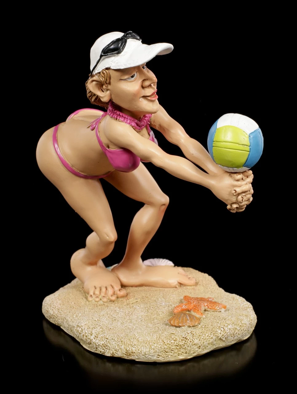 Funny Sports Figur - Beach Volleyballerin 2 Funny Sports Figur - Beach Volleyballerin – Bild 2