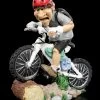 Funny Sports Figur - Mountainbiker Hochkonzentriert