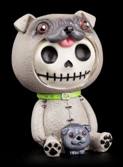 Furry Bones Figur - Pug