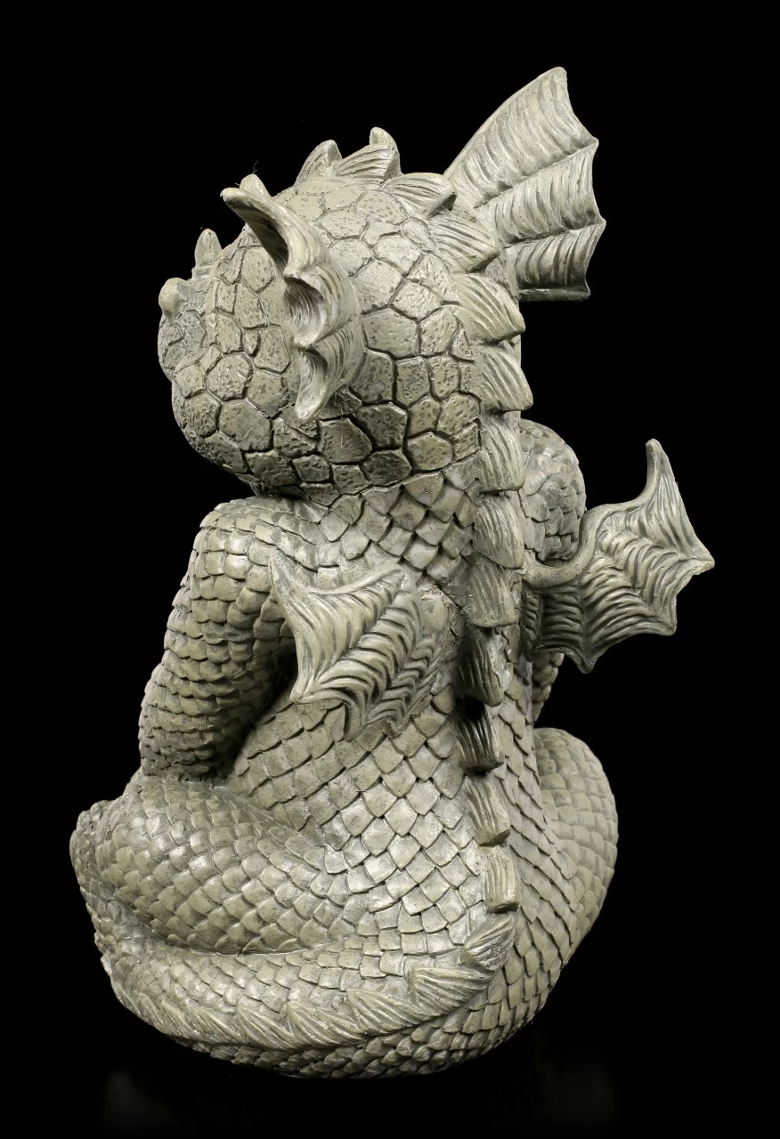 Gartenfigur - Drache Laughy 4 Gartenfigur - Drache Laughy – Bild 4