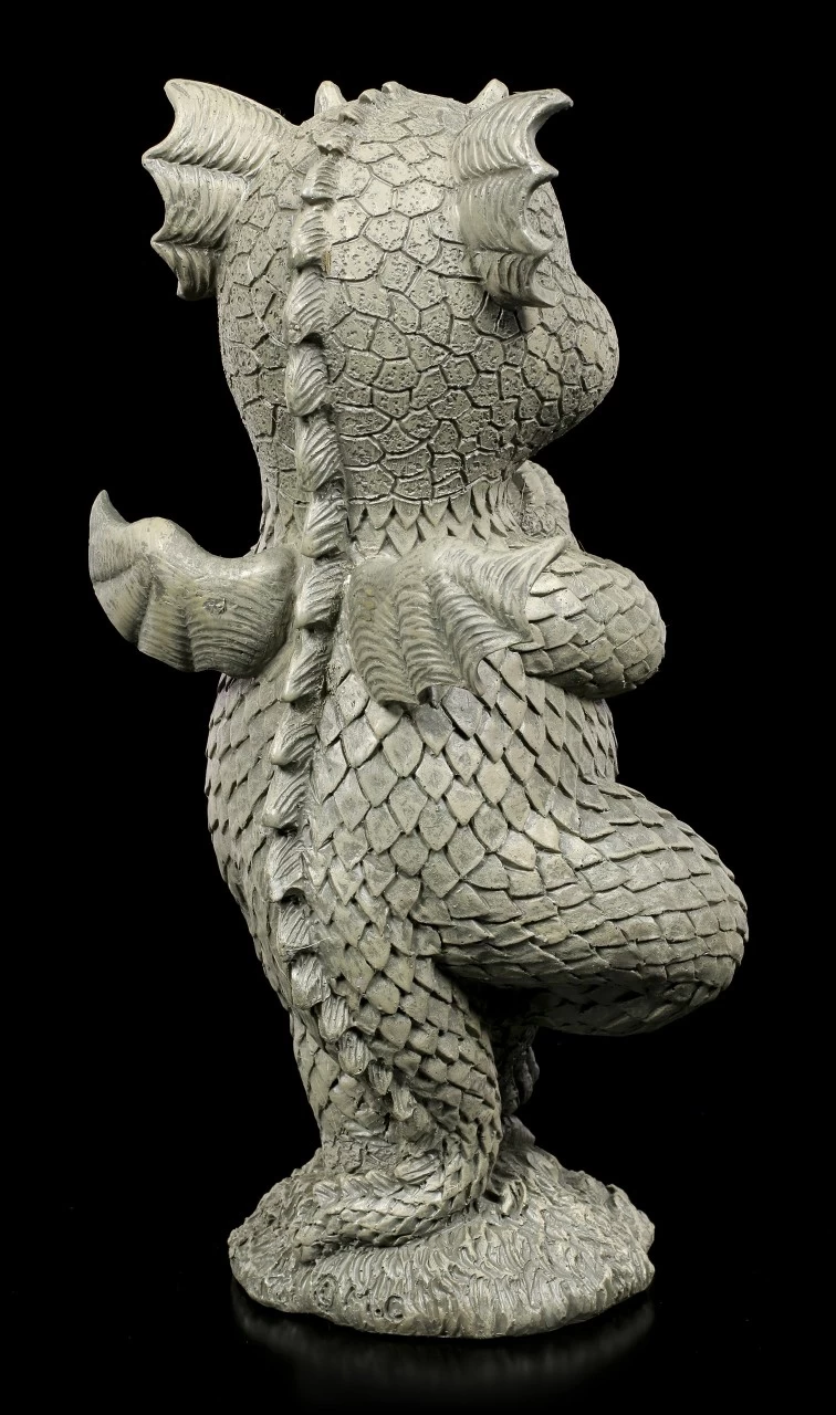 Gartenfigur Drache - Yoga Tree 5 Gartenfigur Drache - Yoga Tree – Bild 5