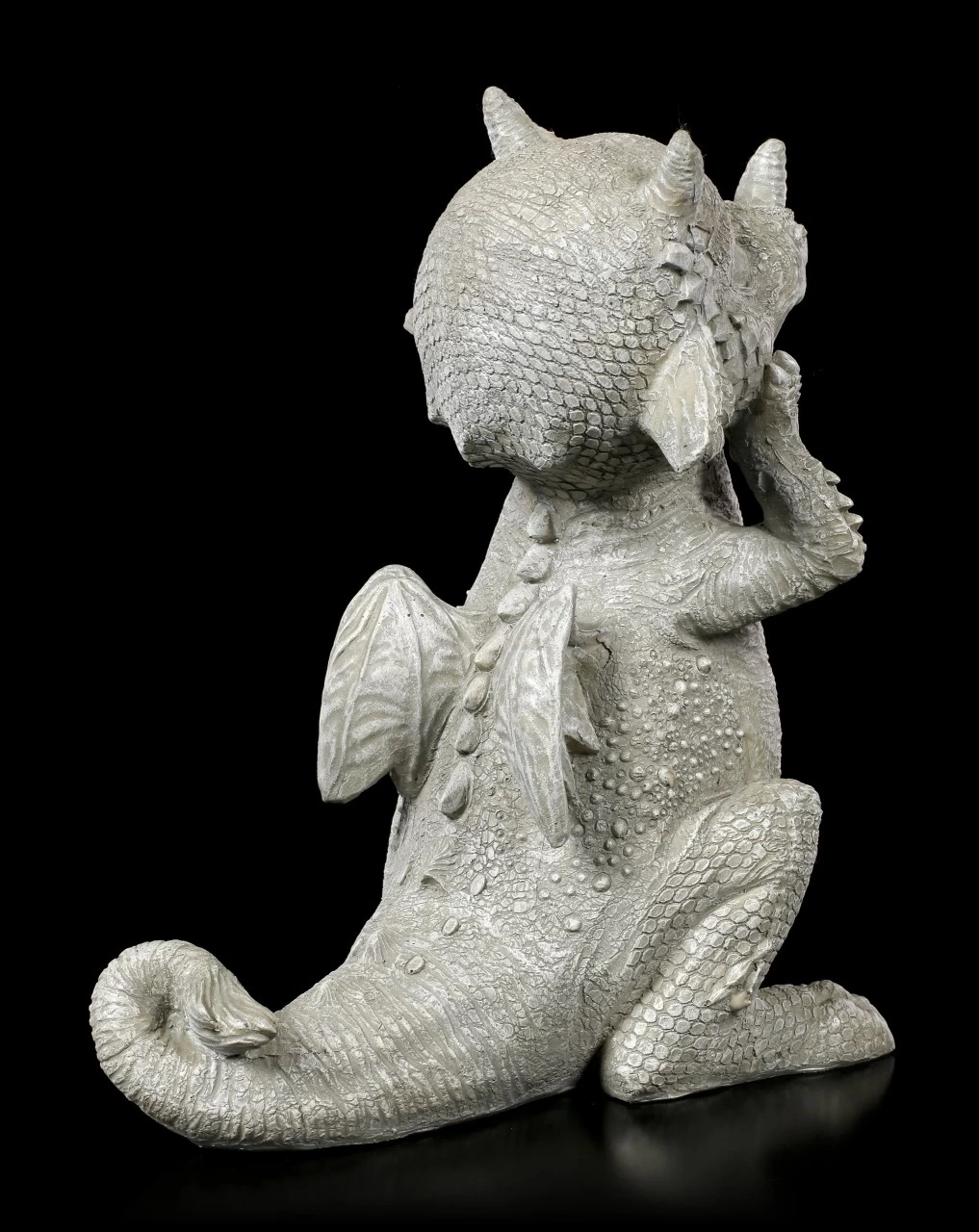 Gartenfigur - Erstaunter Drache 5 Gartenfigur - Erstaunter Drache – Bild 5