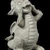 Gartenfigur - Erstaunter Drache