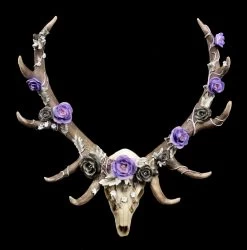 NEMESIS NOW Wandrelief Geweih - Antlers Of Eden