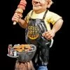 Grillmeister Figur Mit Fleisch Und Würstchen