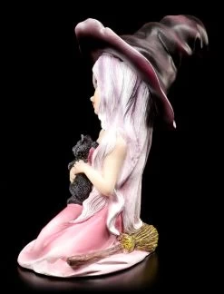 Hexen Figur - Rosa Mit Katze -Modell Und Figurengeschäft Hexen Figur Katze 45800764c3314c 1280x1280