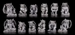 Kleine Gargoyle Figuren - 12er Set