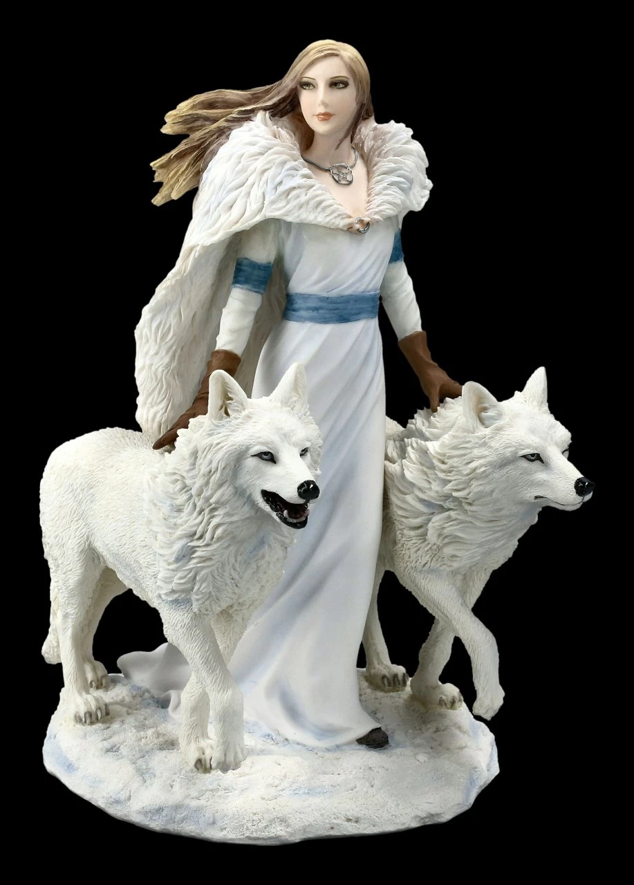 Figur Wolf Wächter - Winter Guardians By Anne Stokes 1 Figur Wolf Wächter - Winter Guardians By Anne Stokes