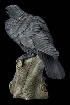 Große Schwarze Raben Figur - Ravens Cry -Modell Und Figurengeschäft ML9454 Grosse schwarze Raben Figur Ravens Cry 6 1280x1280