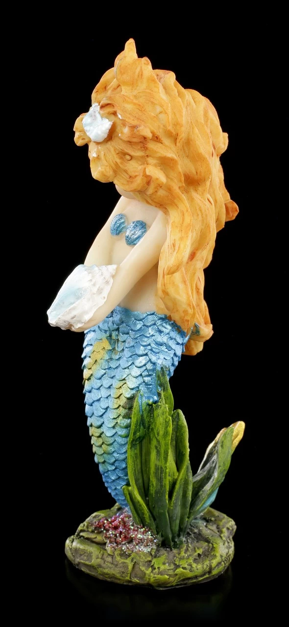 Meerjungfrau Figur Mit Muschel 4 Meerjungfrau Figur Mit Muschel – Bild 4