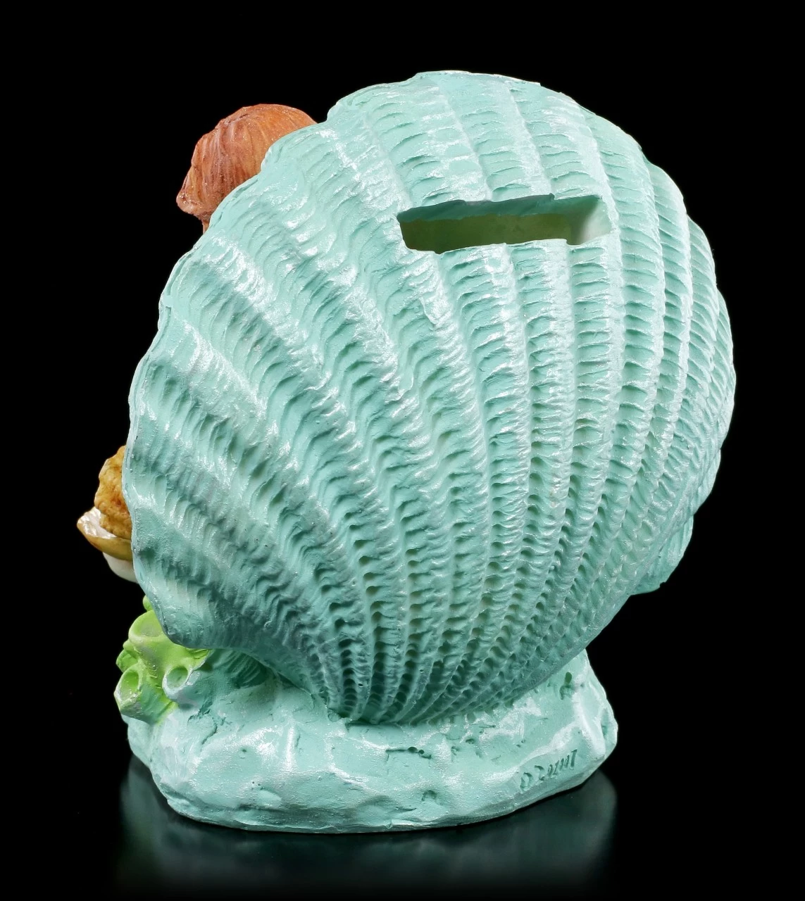 Meerjungfrau Spardose - Siren Mit Muschel 3 Meerjungfrau Spardose - Siren Mit Muschel – Bild 3