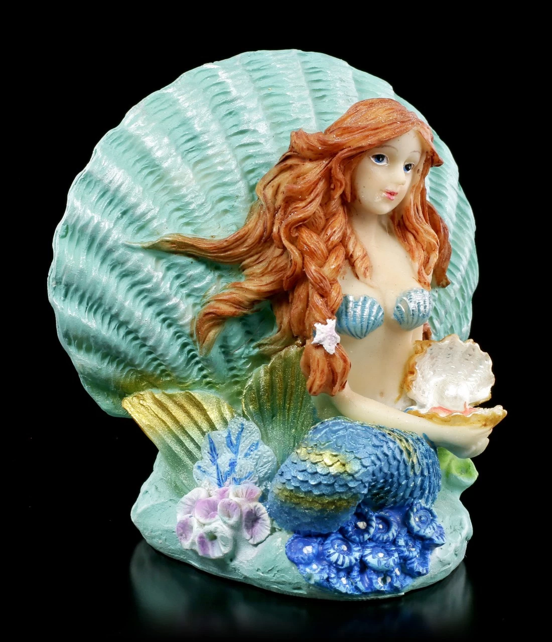 Meerjungfrau Spardose - Siren Mit Muschel 2 Meerjungfrau Spardose - Siren Mit Muschel – Bild 2