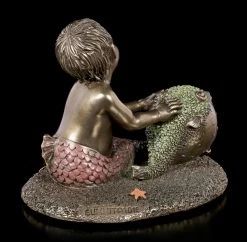 Meerjunge Figur Mit Kugelfisch -Modell Und Figurengeschäft Merjunge Mit Kugelfisch 3 1280x1280