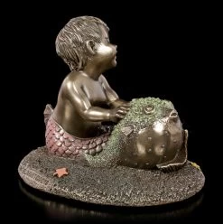 Meerjunge Figur Mit Kugelfisch -Modell Und Figurengeschäft Merjunge Mit Kugelfisch 4 1280x1280