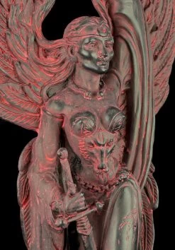 Morrigan Figur - Göttin Des Krieges - Schwarz-Rot -Modell Und Figurengeschäft Morrigan Figur Goettin Krieg 7 1280x1280