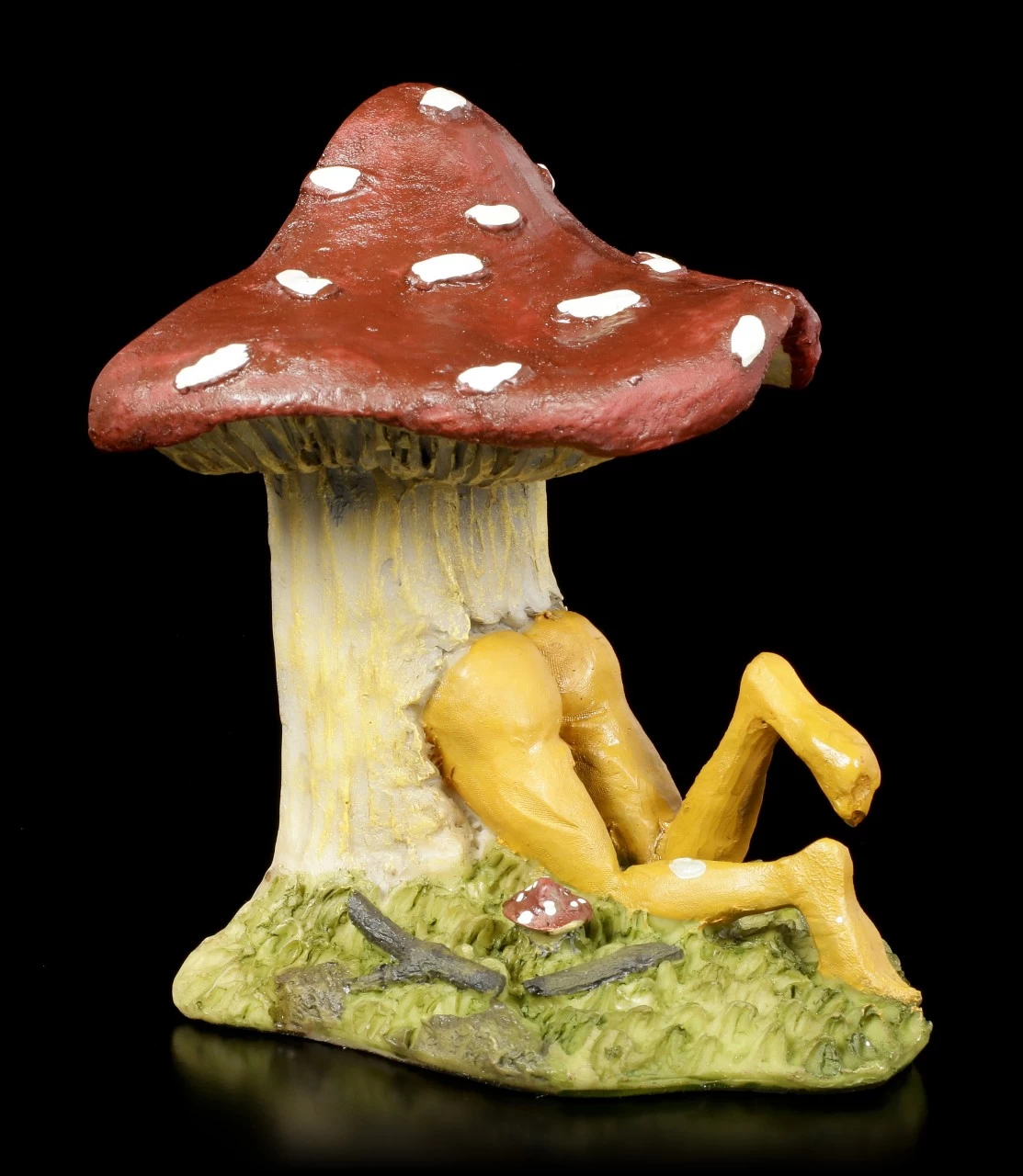 Pixie Figur Im Pilz Als Buchstützen Set 5 Pixie Figur Im Pilz Als Buchstützen Set – Bild 5